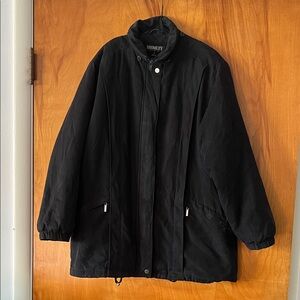 Bromley Sport Women's Classic Black Coat  Black Jacket